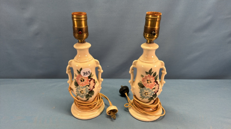 Pair of 10" Table Lamps