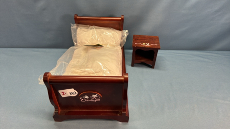 Dolls Bed & Night Stand