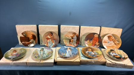 (10) Assorted Lot of Collectors Plates