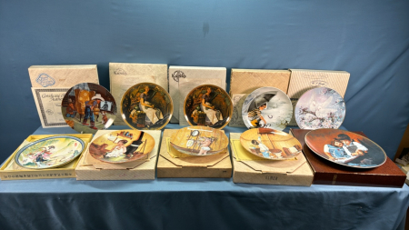 (10) Assorted Lot of Collectors Plates