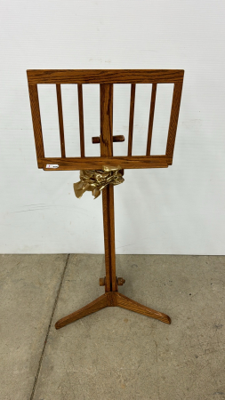 Wooden Freestanding Music Stand