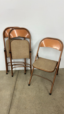 (3) Cooey Folding Chairs