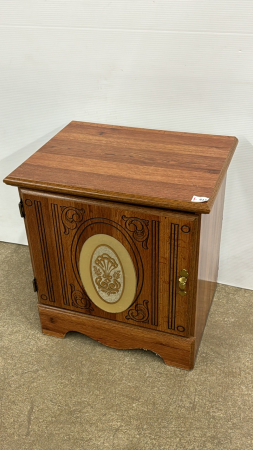 End Table with Door