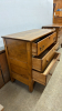 Wooden 3 Drawer Dresser - 4