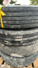 4 11R22.5 Tires -No Rims -Suitable for Wagons - 2