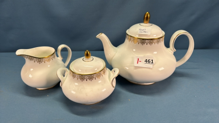 Royal Doulton Tea Pot & Cream & Sugar