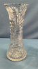 (2) 10" Glass Vases - 4