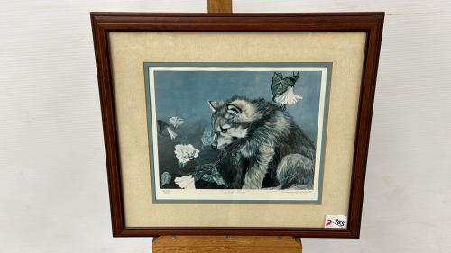 Wolf Pup Numbered Print by Tammy Laye