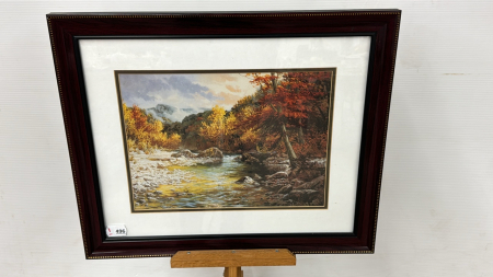 Autumn River Scene