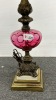 Cranberry Table Lamp - 2