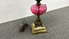 Cranberry Table Lamp - 5