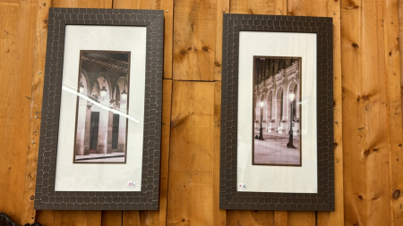 Pair of Matching Framed Street Scene Pictures