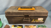 Plastic Tool Box with assorted hardware - 7