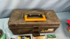 Plastic Tool Box with assorted hardware - 8