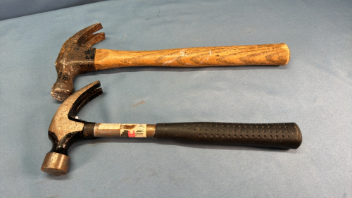 Steel & Wooden Handled Claw Hammer