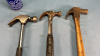 (3) Claw Hammers & Can of WD-40 - 3