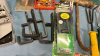 Quantity of Gardening Tools, Drill Bits, Bale Hook - 6