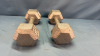 Pair of 15lb Exercise Weights - 3