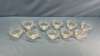 (10) Etched Glass Punch Glasses - 3
