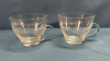 (10) Etched Glass Punch Glasses - 4