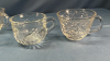 Large Punch Bowl With 2 Plastic Ladles - 2