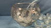 Large Punch Bowl With 2 Plastic Ladles - 5