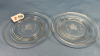 (6) Glass Plates &(5)Matching Glass Plates - 4