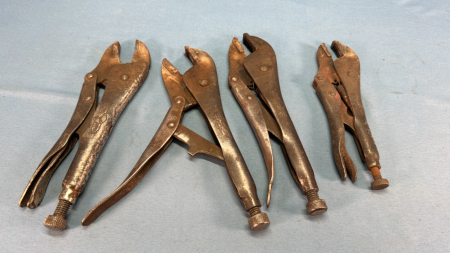 (4) Pairs of Vice Grip Locking Pliers