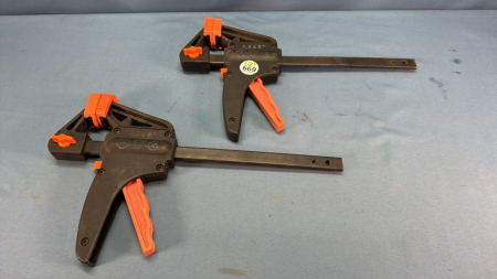 (2) 6" Sliding Bar Clamps