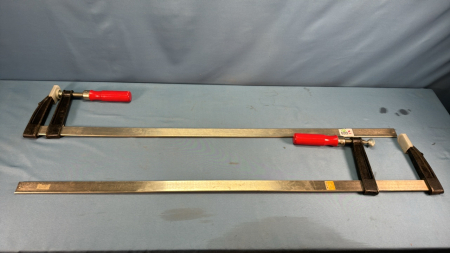 (2) 35" Sliding Bar Clamps