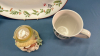 12" China Platter & (3) Mugs - 5