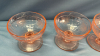 Pink Depression Glass Lot - 6