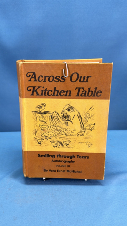 Across our Kitchen Table Hardcover Book