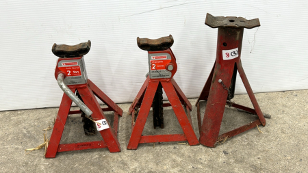 (3) Axle Stands