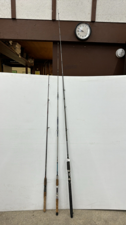 (3) Fishing Poles - No Reels