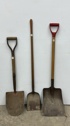 (3) Shovels