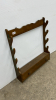 Wooden Fishing Pole Rack - 2