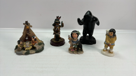 Selection of Native Figurines