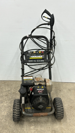 Karcher 3000 PSI Pressure Washer with Honda Motor