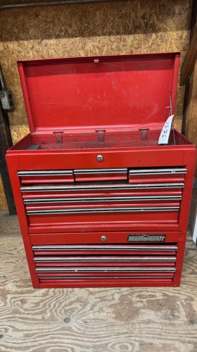 Mastercraft Mechanics Tool Box -With Keys