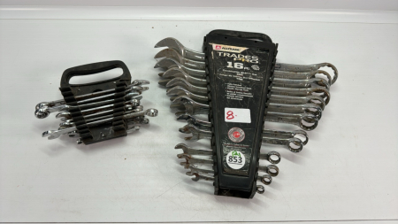 (2) Partial Sets of Combination Wrenches