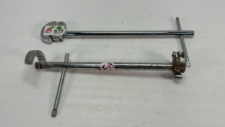 (2) Plumbers Basin Wrenches