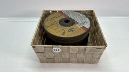 Approx.(13) 7x1/4x 7/8 Steel/Metal Grinding Wheels