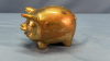 Brass 4" Long Piggy Bank - 2