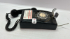 Rotary Dial Black Wall Phone - 3