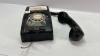 Rotary Dial Black Wall Phone - 4