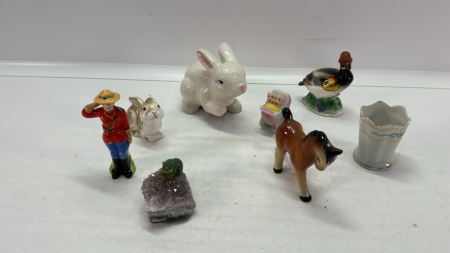 Quantity of Small China Figurines