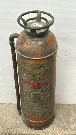 Copper Fire Extinguisher