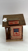 9" W Wooden Toy House - 5