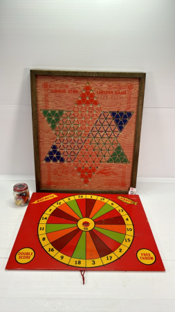 Wooden Chinese Checker Game